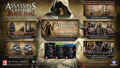 Assassins Creed 4 Jackdaw Ps4